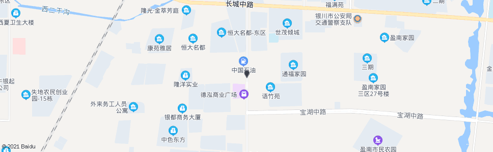 银川胜利街双医路口_公交站地图_银川公交_妙搜公交查询2024