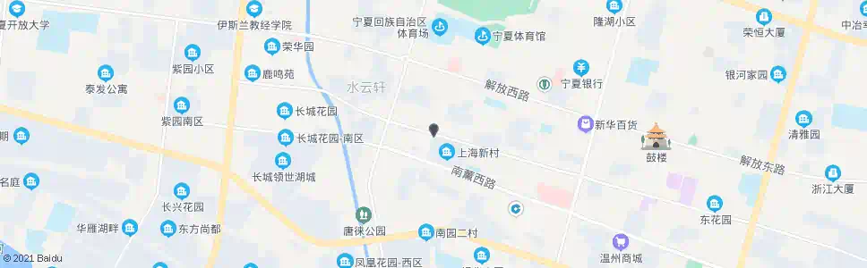 银川十六小学_公交站地图_银川公交_妙搜公交查询2024