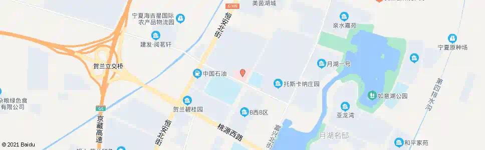 银川贺兰县人民医院_公交站地图_银川公交_妙搜公交查询2024