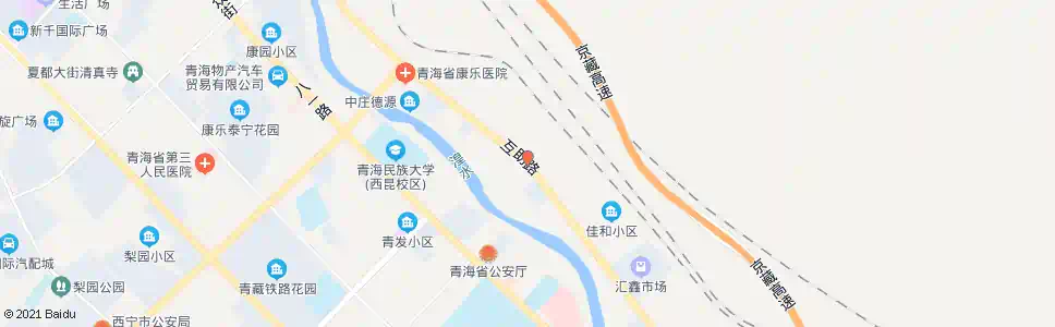 西宁货场东_公交站地图_西宁公交_妙搜公交查询2024