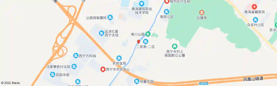 西宁沈家寨桥_公交站地图_西宁公交_妙搜公交查询2024