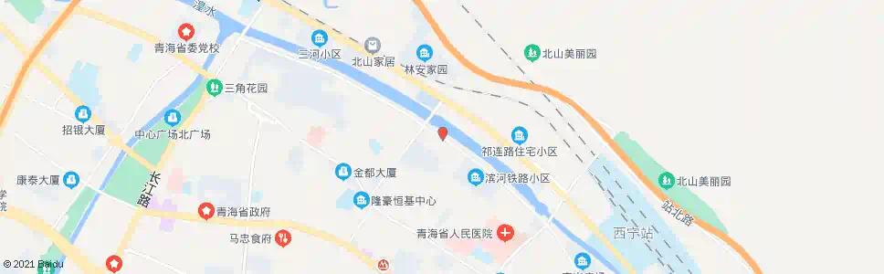 西宁五一桥东_公交站地图_西宁公交_妙搜公交查询2024