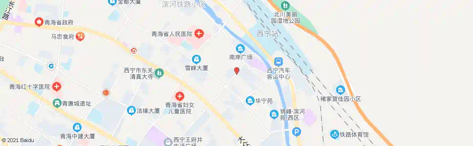 西宁青藏铁路公司_公交站地图_西宁公交_妙搜公交查询2024