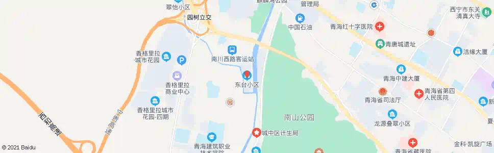 西宁东台小区_公交站地图_西宁公交_妙搜公交查询2024