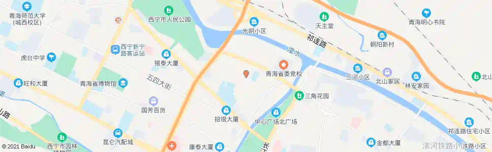 西宁中医院_公交站地图_西宁公交_妙搜公交查询2024