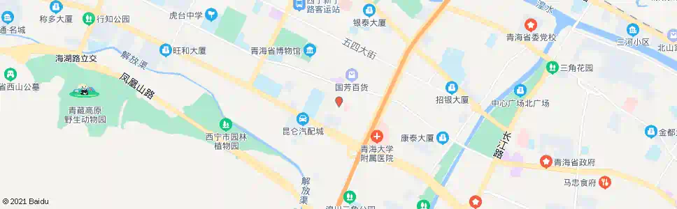 西宁古城台_公交站地图_西宁公交_妙搜公交查询2024