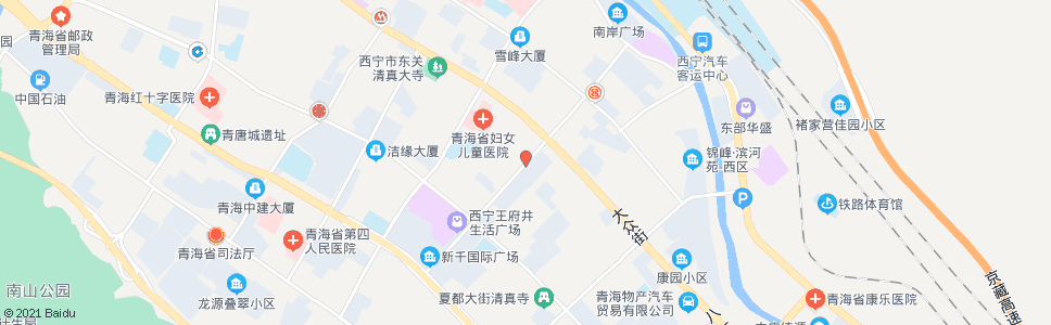 西宁建国南路_公交站地图_西宁公交_妙搜公交查询2024