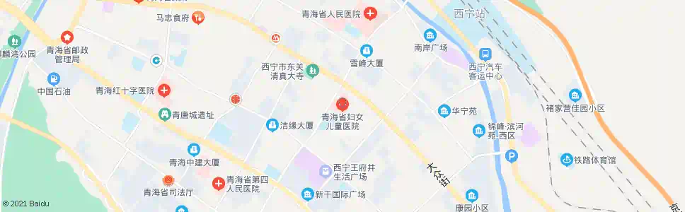 西宁儿童医院_公交站地图_西宁公交_妙搜公交查询2024