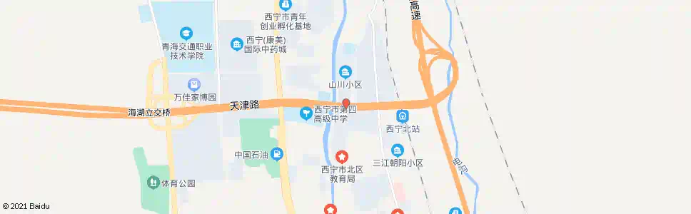 西宁天峻桥_公交站地图_西宁公交_妙搜公交查询2024