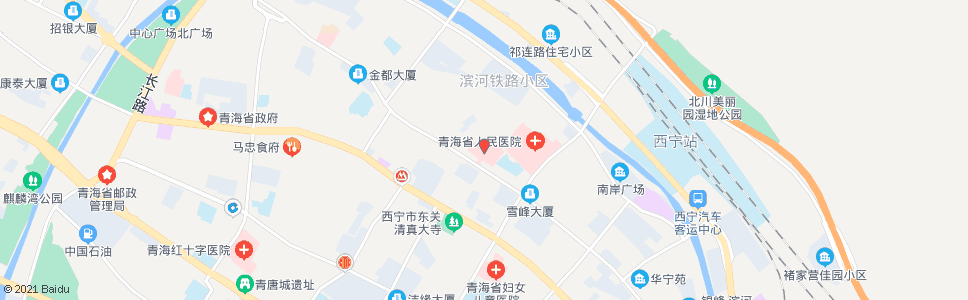 西宁武警总队_公交站地图_西宁公交_妙搜公交查询2024