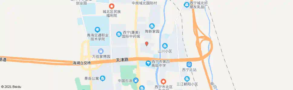 西宁陶家寨_公交站地图_西宁公交_妙搜公交查询2024