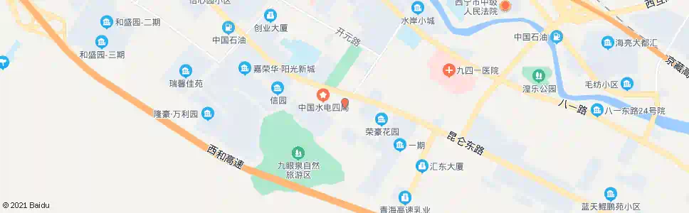 西宁金桥路南_公交站地图_西宁公交_妙搜公交查询2024