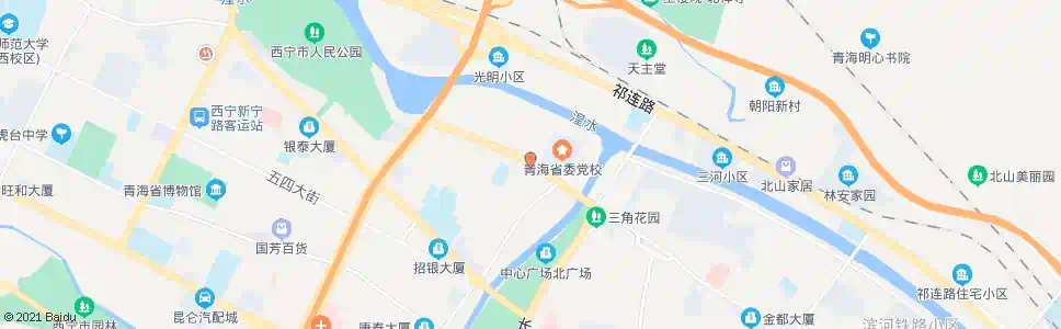 西宁省党校_公交站地图_西宁公交_妙搜公交查询2024