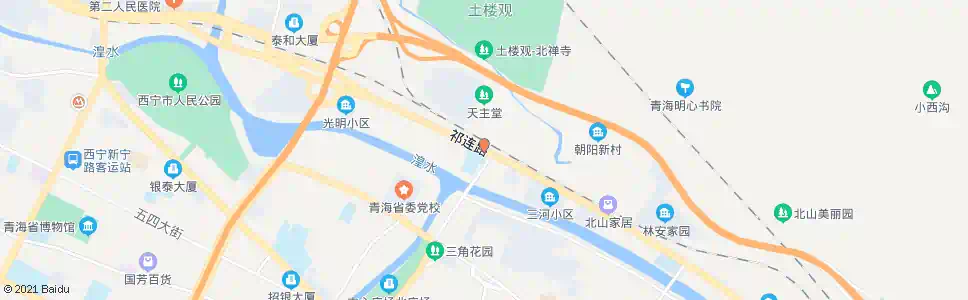 西宁北山路口_公交站地图_西宁公交_妙搜公交查询2024