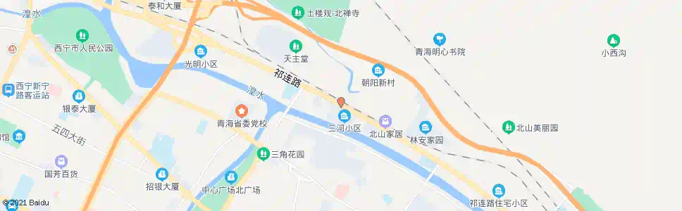 西宁大寺沟桥西_公交站地图_西宁公交_妙搜公交查询2024