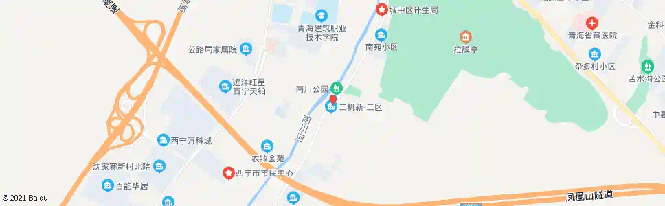 西宁烈士陵园_公交站地图_西宁公交_妙搜公交查询2024