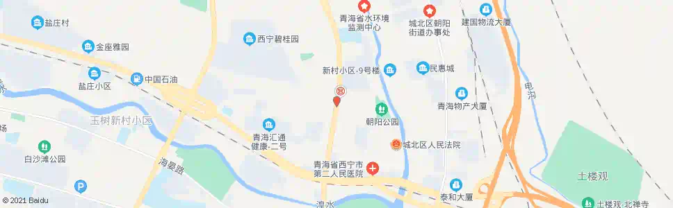 西宁小桥北站_公交站地图_西宁公交_妙搜公交查询2024