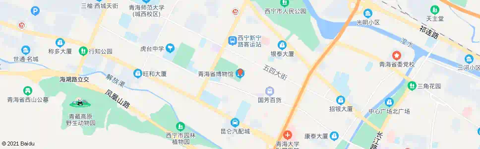 西宁省博物馆_公交站地图_西宁公交_妙搜公交查询2024