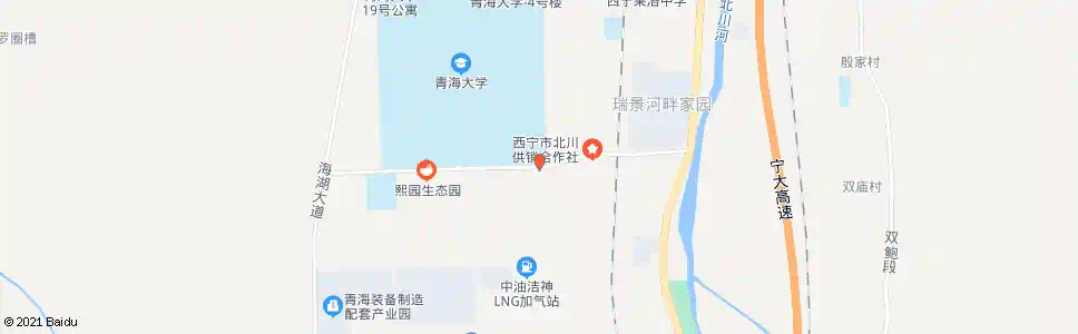 西宁岔路口_公交站地图_西宁公交_妙搜公交查询2024