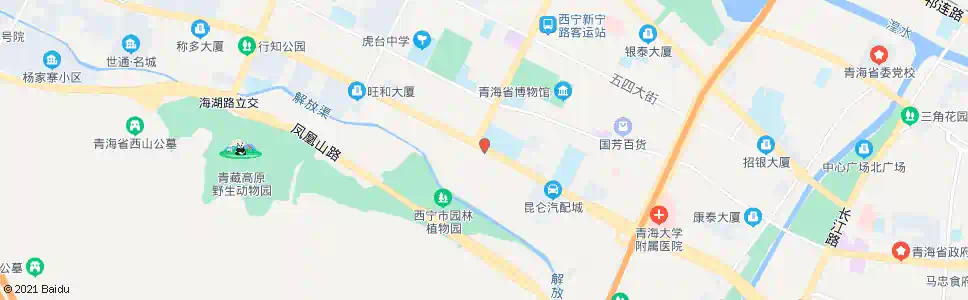 西宁植物园_公交站地图_西宁公交_妙搜公交查询2024