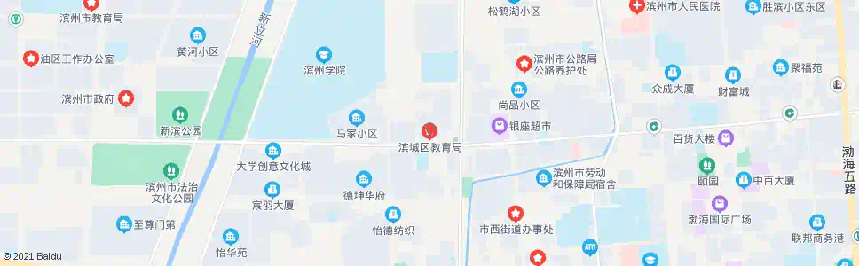 滨州区教育局_公交站地图_滨州公交_妙搜公交查询2024