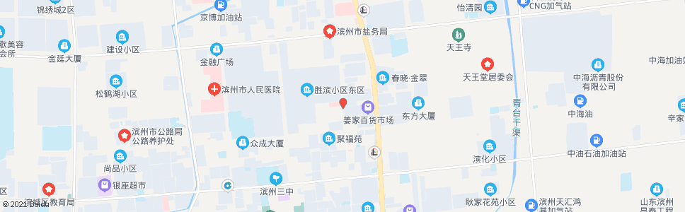 滨州姜家市场_公交站地图_滨州公交_妙搜公交查询2024