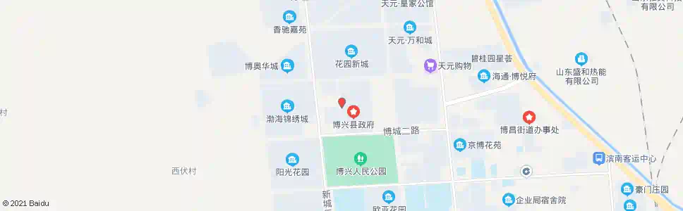 滨州行政中心_公交站地图_滨州公交_妙搜公交查询2024