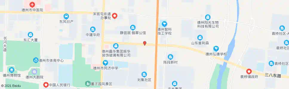 德州晶华工业园_公交站地图_德州公交_妙搜公交查询2024