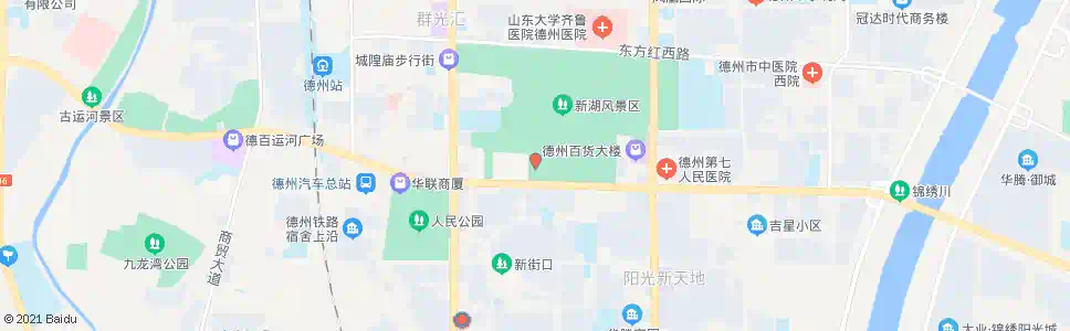 德州青少年宫_公交站地图_德州公交_妙搜公交查询2024