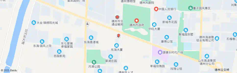 德州建行_公交站地图_德州公交_妙搜公交查询2024