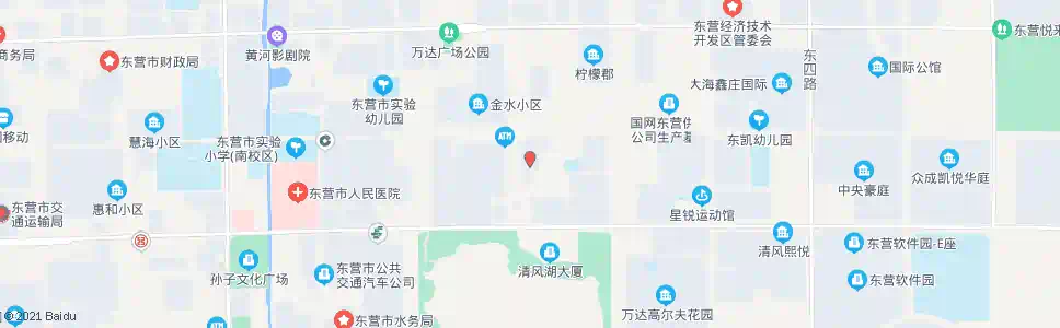 东营德达金色家园_公交站地图_东营公交_妙搜公交查询2024