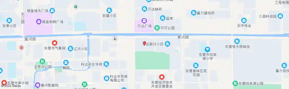 东营万达花园_公交站地图_东营公交_妙搜公交查询2024