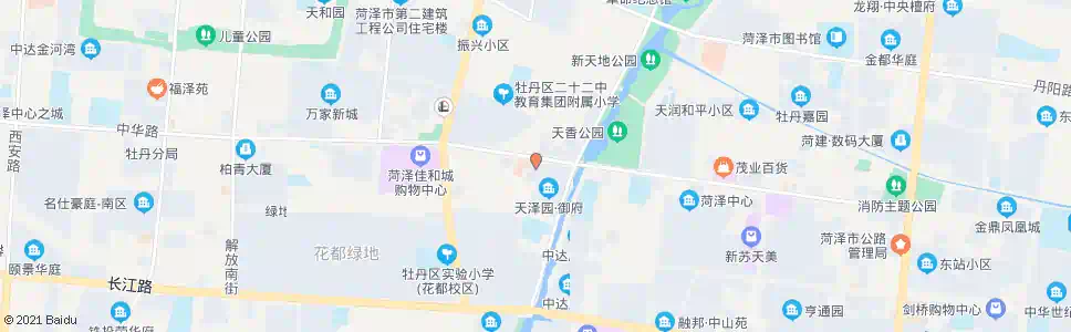 菏泽市电视台_公交站地图_菏泽公交_妙搜公交查询2024