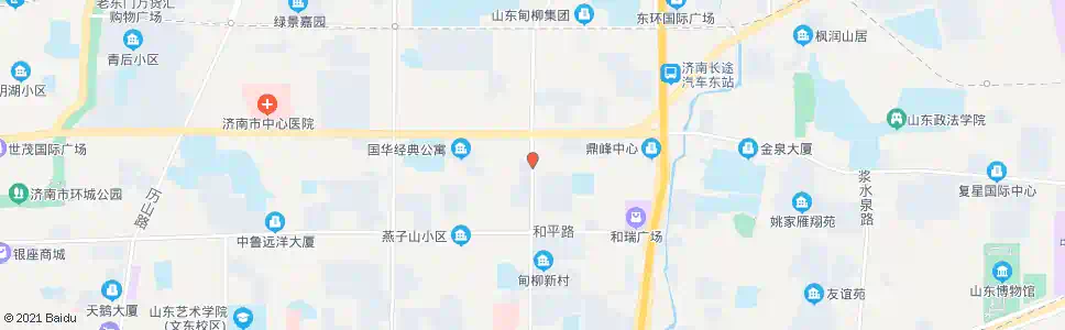 济南燕子山路南口_公交站地图_济南公交_妙搜公交查询2024