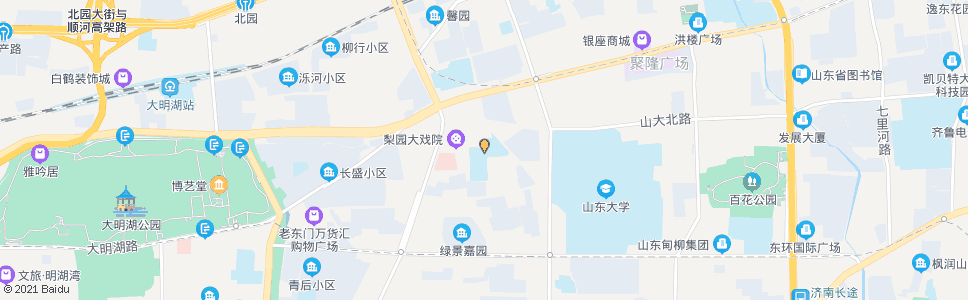 济南齐鲁师范学院_公交站地图_济南公交_妙搜公交查询2024