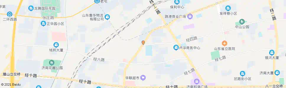 济南槐村街经四路_公交站地图_济南公交_妙搜公交查询2024