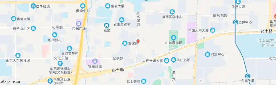 济南一建新村_公交站地图_济南公交_妙搜公交查询2024