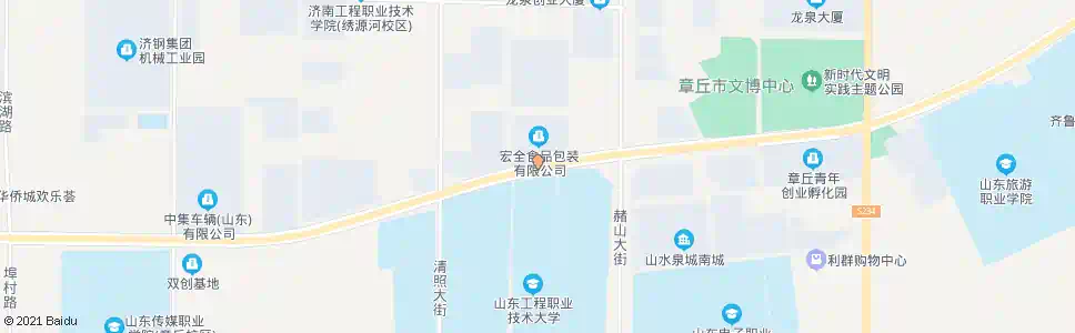 济南凯文学院_公交站地图_济南公交_妙搜公交查询2024