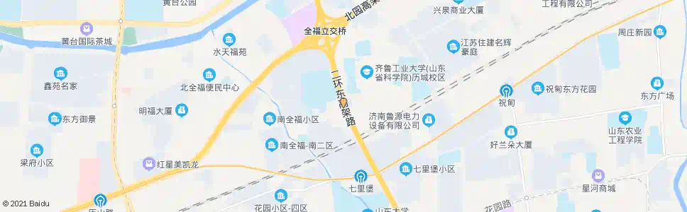 济南南全福街东口_公交站地图_济南公交_妙搜公交查询2024