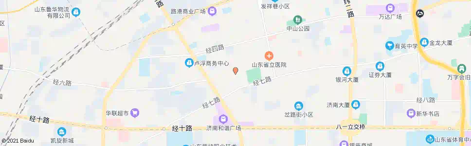 济南经六纬九_公交站地图_济南公交_妙搜公交查询2024