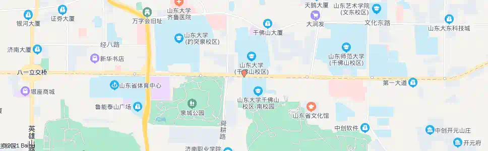 济南经十路舜耕路_公交站地图_济南公交_妙搜公交查询2024