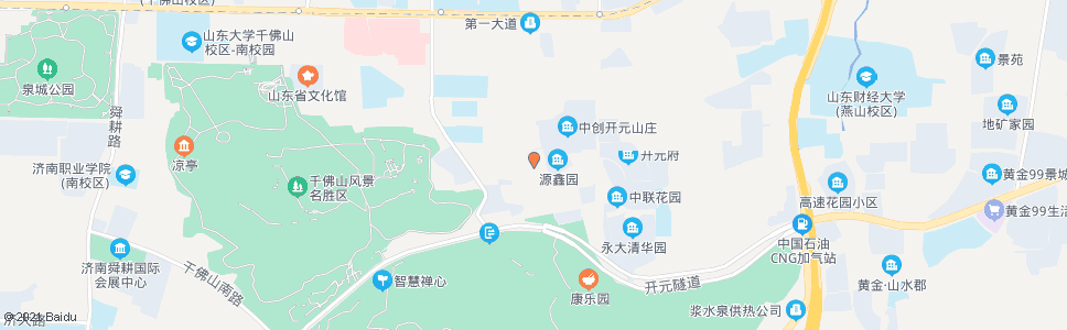 济南环山路燕翔路_公交站地图_济南公交_妙搜公交查询2024