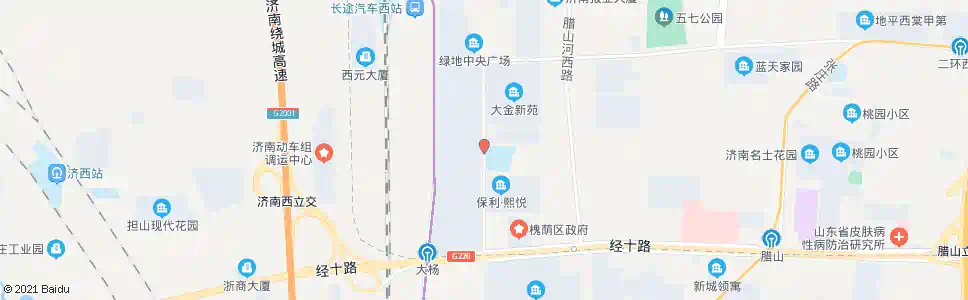 济南育华中学_公交站地图_济南公交_妙搜公交查询2024