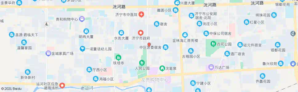 济宁运河宾馆_公交站地图_济宁公交_妙搜公交查询2024