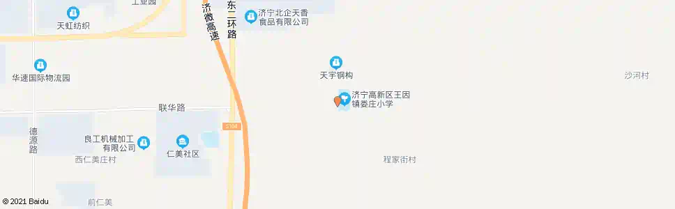 济宁娄庄路口_公交站地图_济宁公交_妙搜公交查询2024