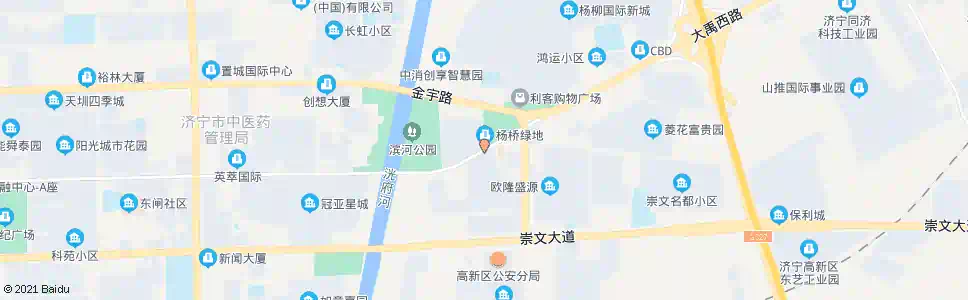 济宁菱花小区_公交站地图_济宁公交_妙搜公交查询2024