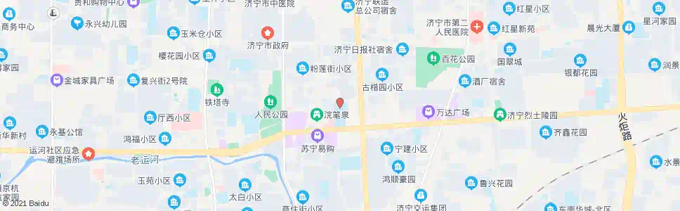 济宁实验小学_公交站地图_济宁公交_妙搜公交查询2024