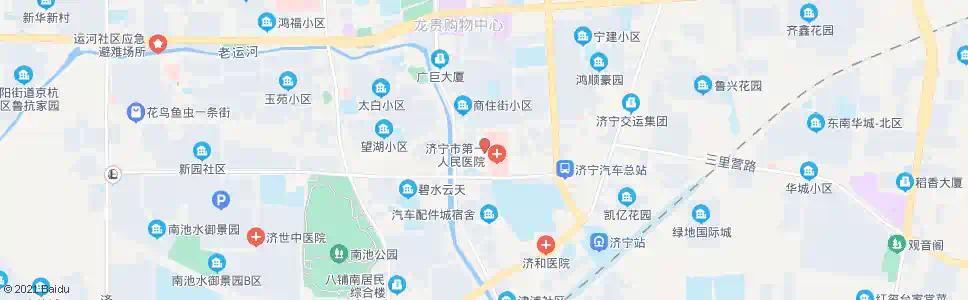 济宁牌坊街_公交站地图_济宁公交_妙搜公交查询2024