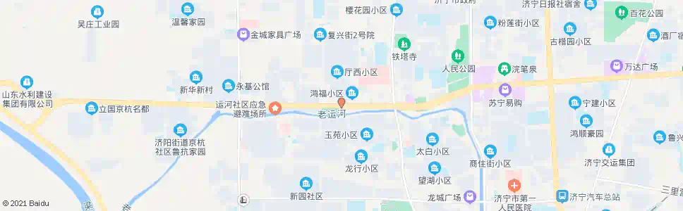 济宁贵和购物快活林店_公交站地图_济宁公交_妙搜公交查询2024