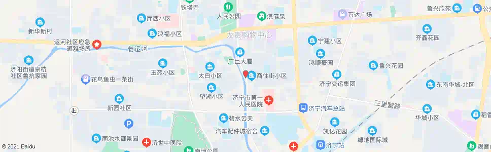 济宁解放桥_公交站地图_济宁公交_妙搜公交查询2024